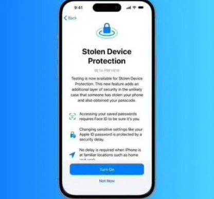 安化苹果授权维修店分享被盗设备保护功能开启方法 