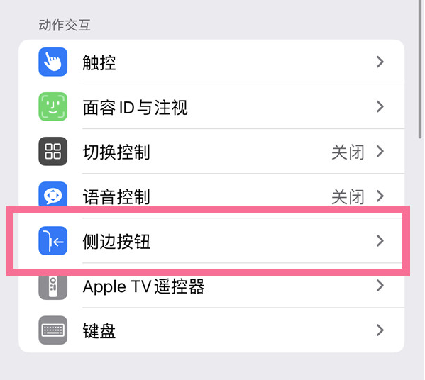 安化苹果14维修店分享iPhone14 Plus侧键双击下载功能关闭方法 